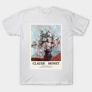 Monet Chrysanthemums Flower Painting T-Shirt